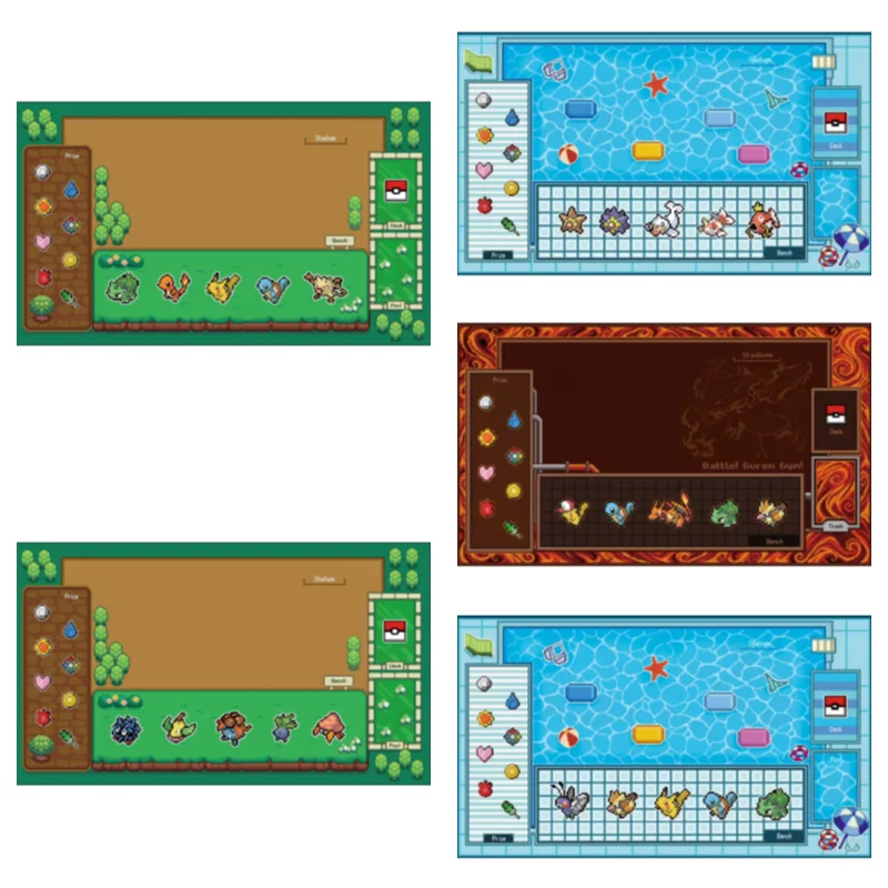 ִϸ̼   PTCG  ī ÷ Ʈ, ȼ Ÿ , ܵ    ü ÷ 峭, 60x35cm